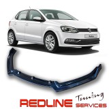 Front Bumper Lower Lip spoiler Cup Chin Valance Splitter,VW POLO 6R